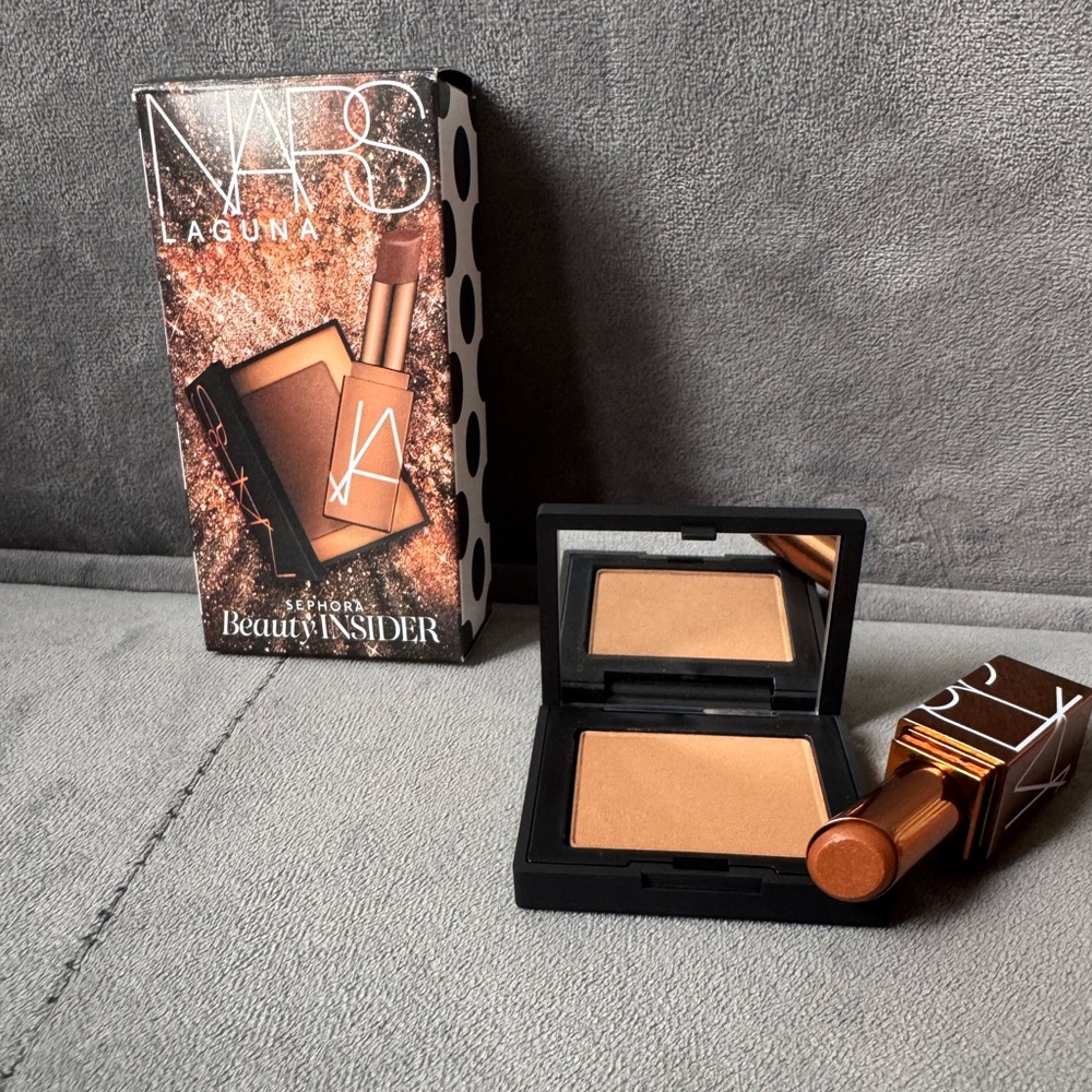 NARS Laguna Bronzer and Lip balm Duo - Bronze mini set